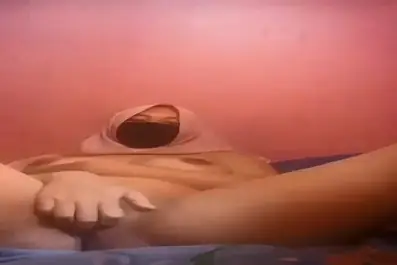 Jilbab Pink Masker Colmek